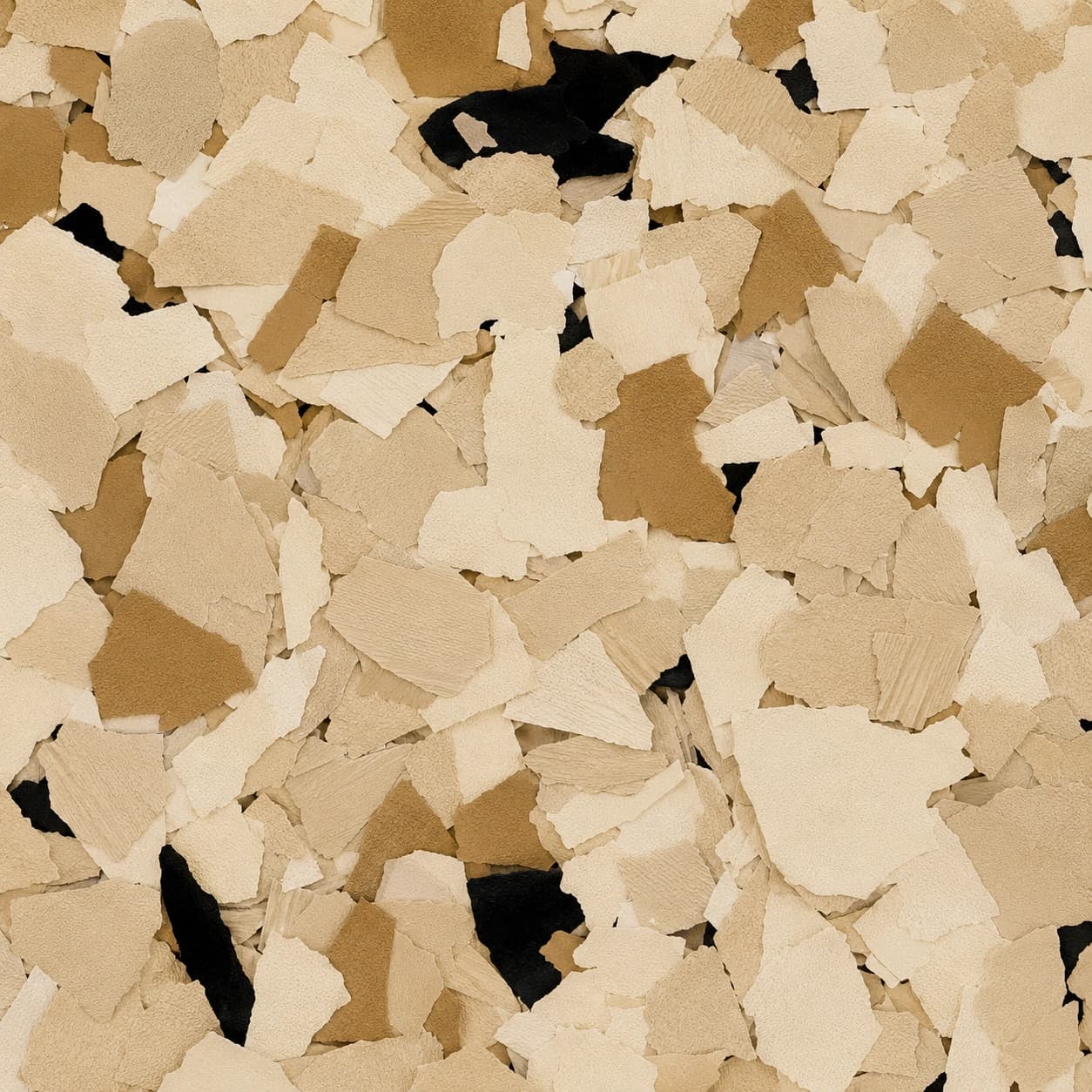 Shoreline epoxy flake color