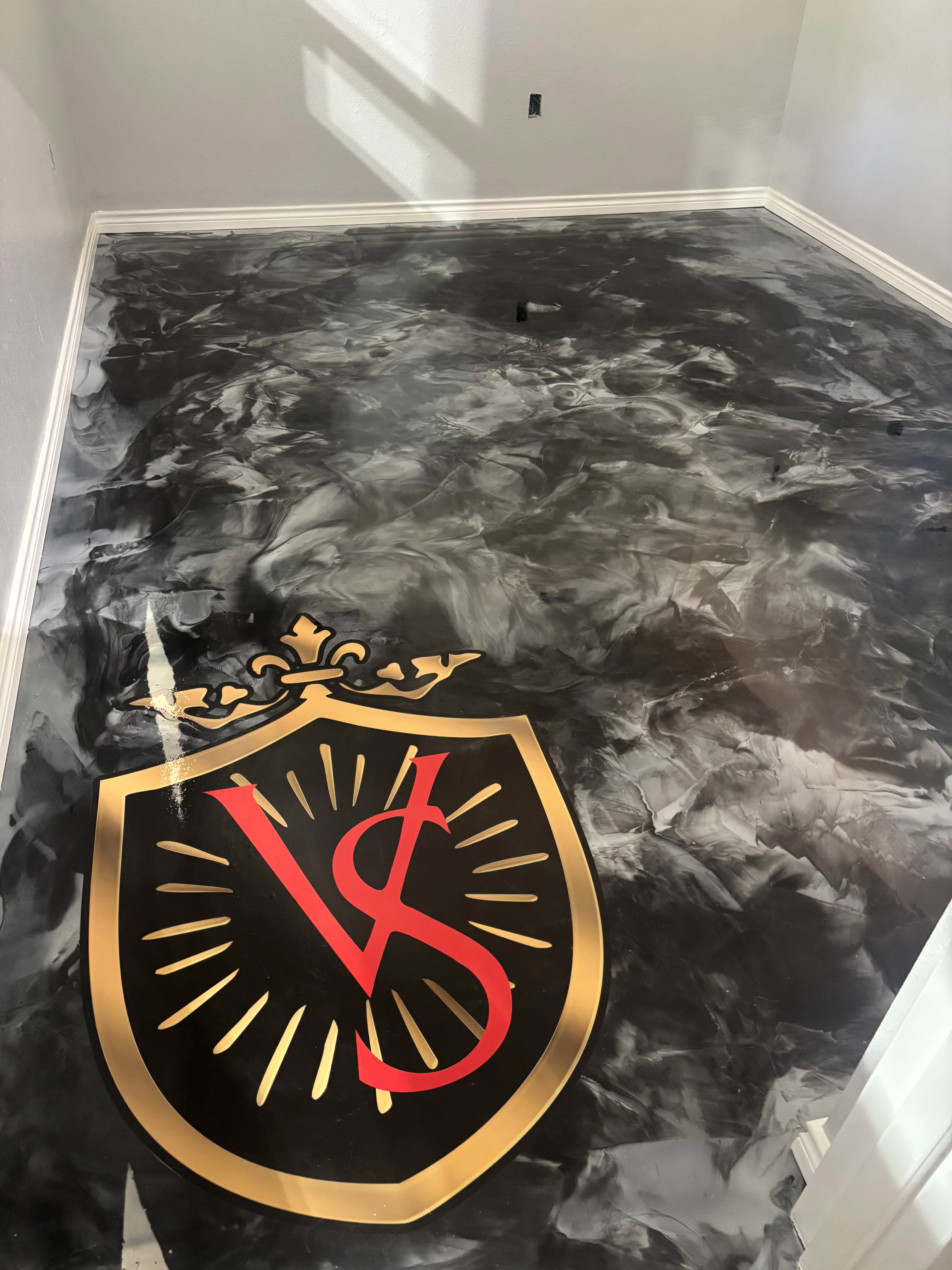 Superior Epoxy Works completed garage floor