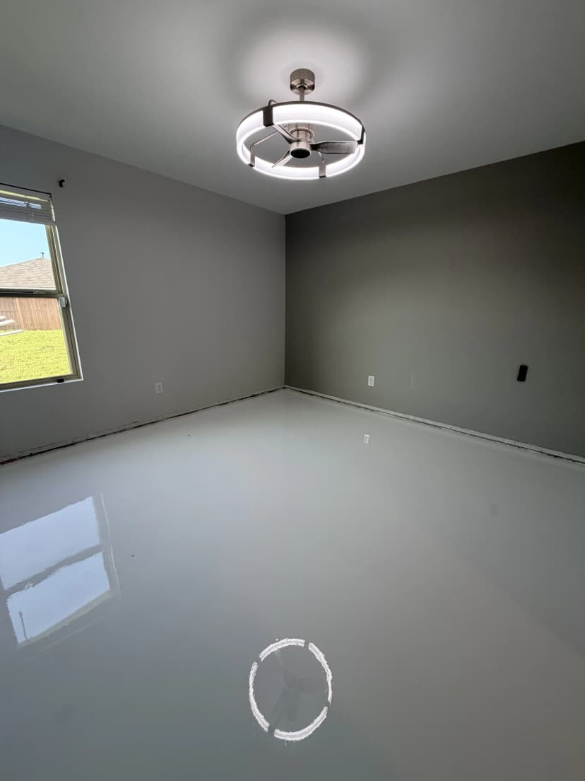 Completed Residential Room Epoxy Floor
